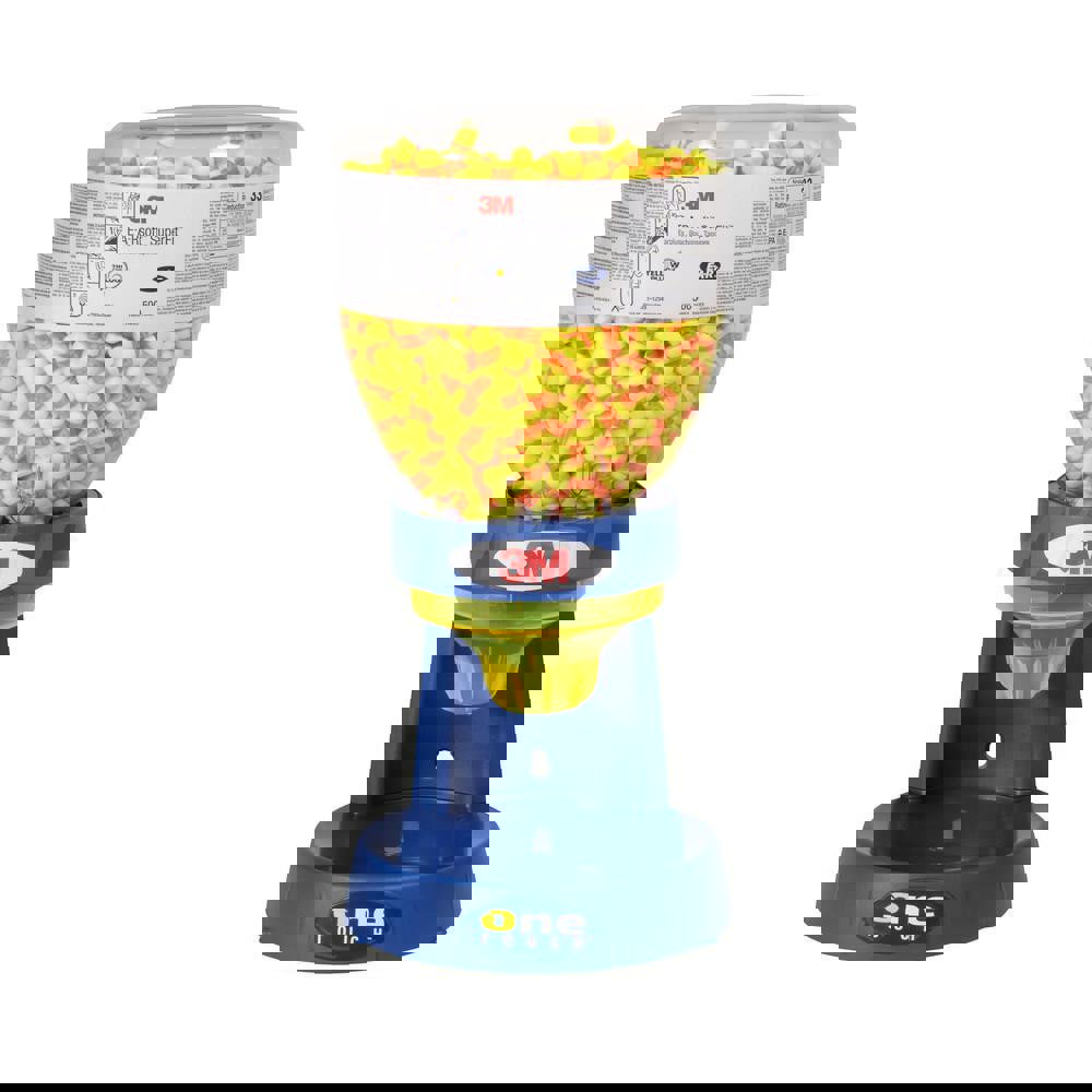 Earplug Dispenser Refill: 500Pr, Non-Polyvinylchloride Foam, Barrel Shape, 33dB