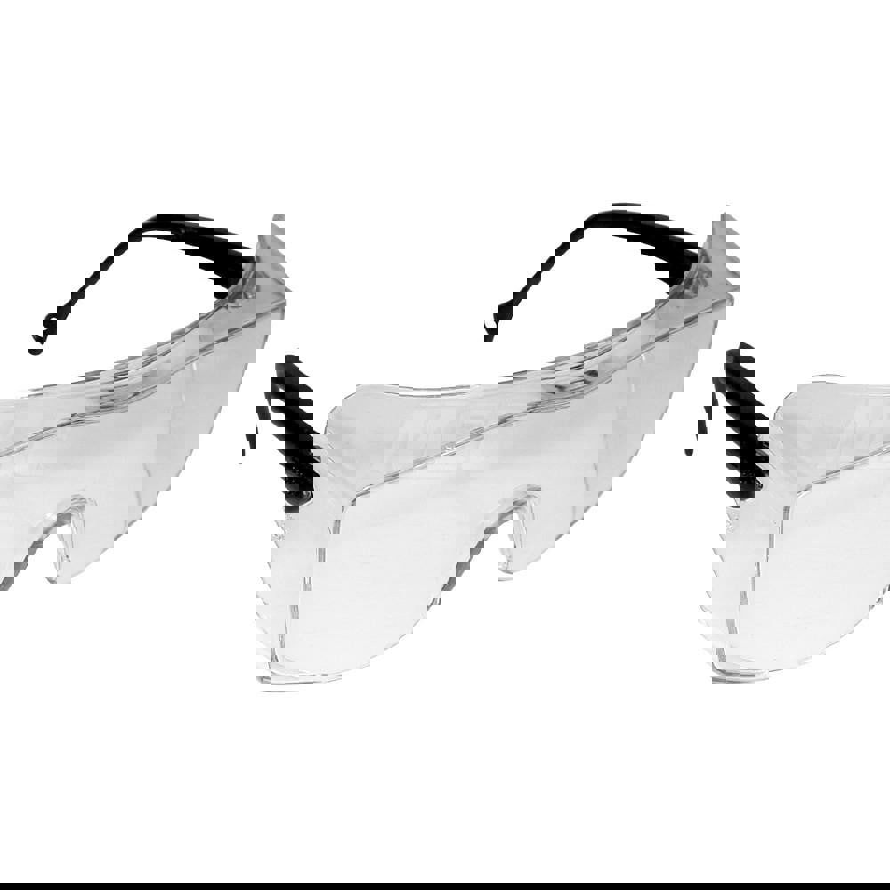 Safety Glasses: Anti-Fog & Scratch-Resistant, Polycarbonate, Clear Lenses, N/A