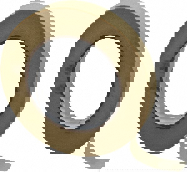 Masking Tape: 18 mm Wide, 60 yd Long, 5.3 mil Thick, Tan