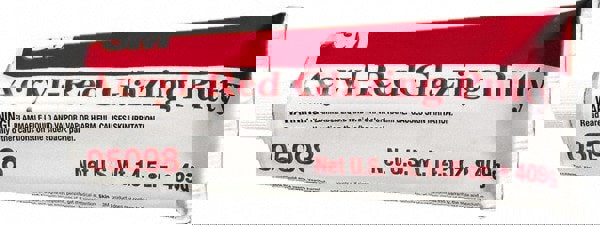 Putty: 14.5 oz Tube, Red, Acrylic & Late