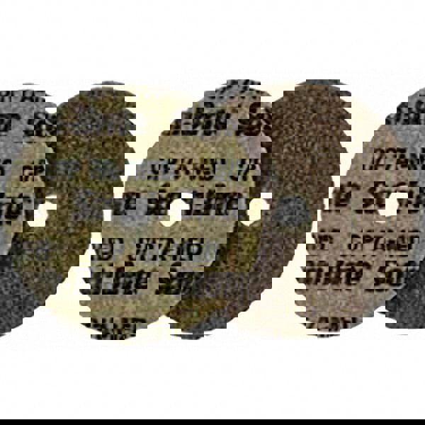 Deburring Wheel: Density 7, Aluminum Oxide