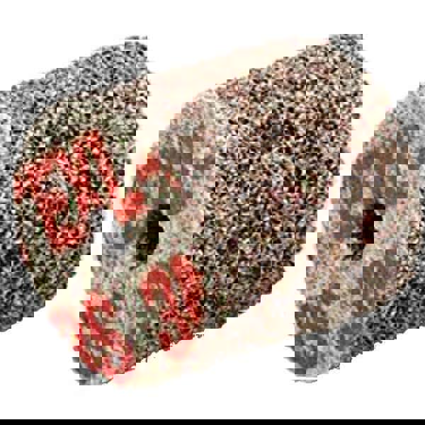 Deburring Wheel: Density 8, Aluminum Oxide