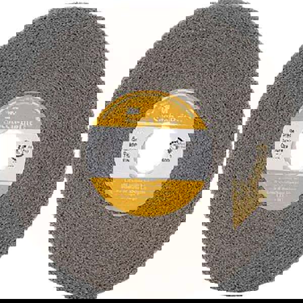 Deburring Wheel: Density 6, Silicon Carbide