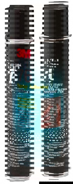 Spray Adhesive: 24 oz Aerosol Can, Clear