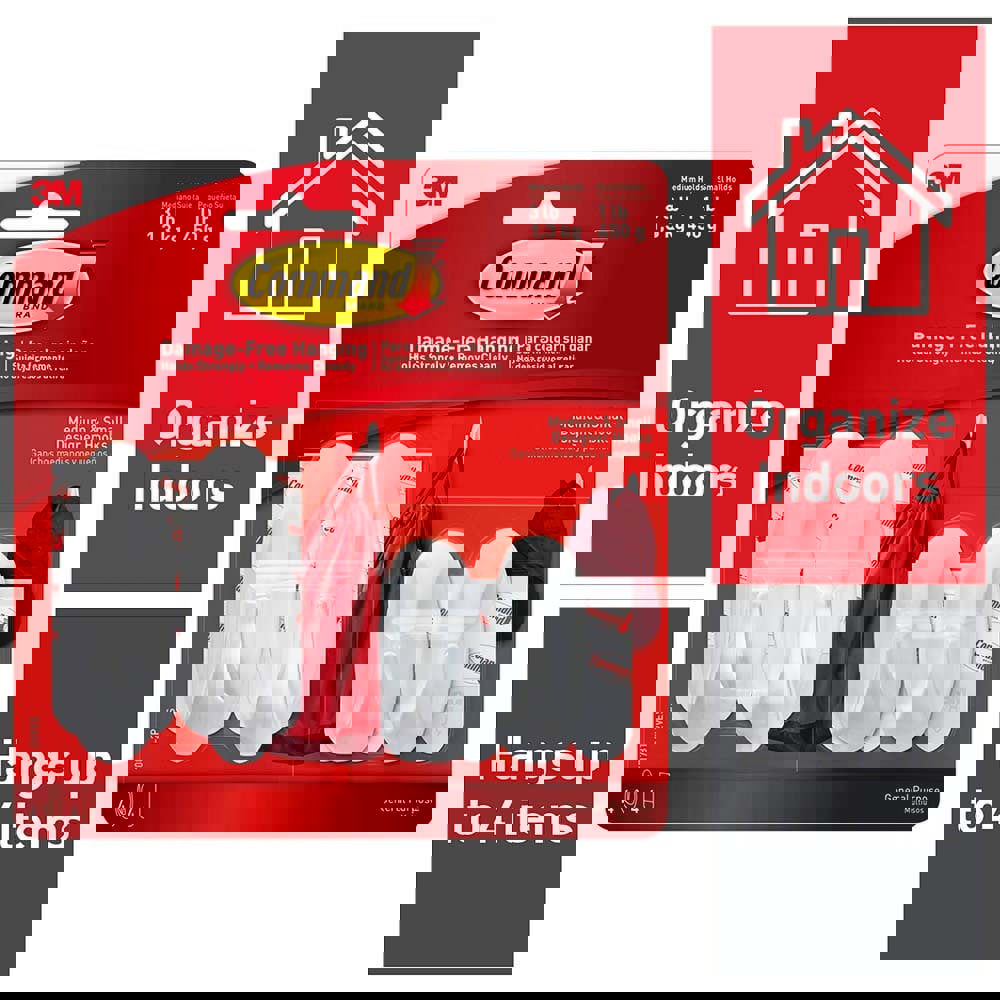 1-1/4 Inch Projection, 3-1/8 Inch Long, Hook