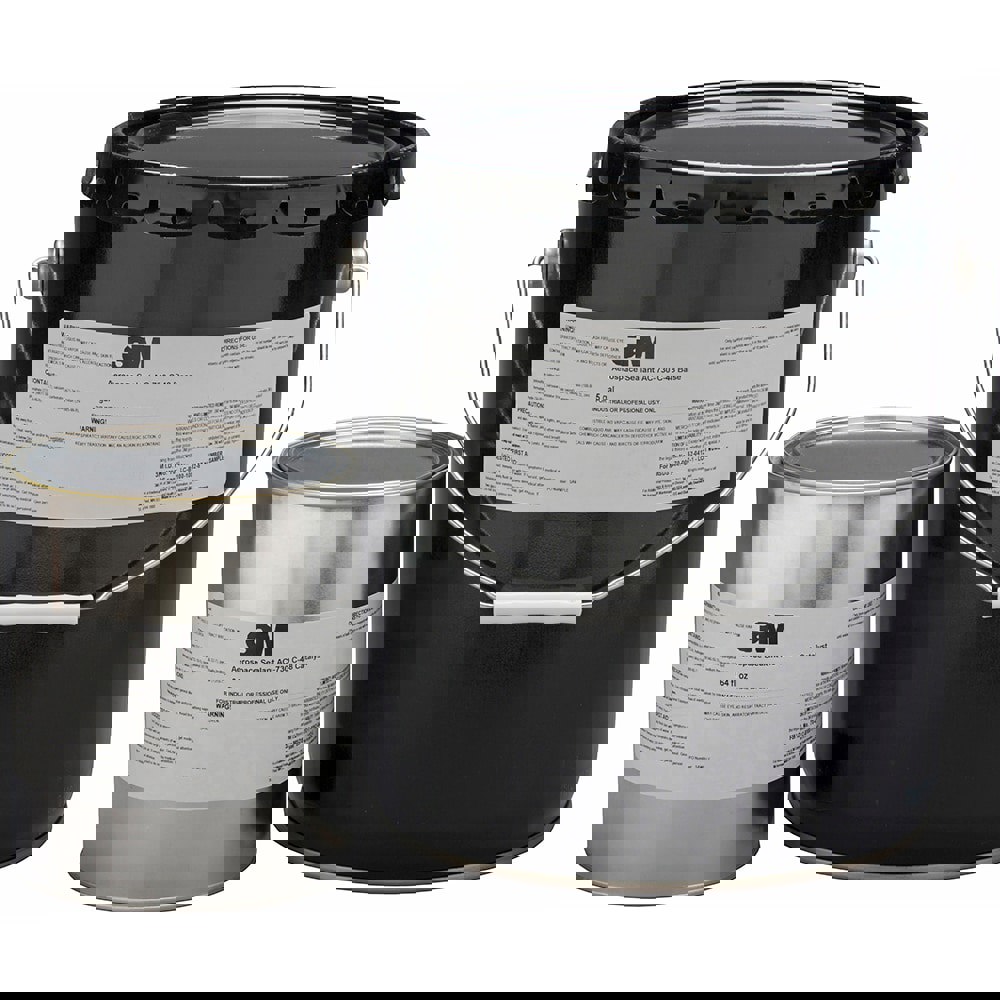 Sealant: 1 qt, Bucket, Brown, Non-Chromate