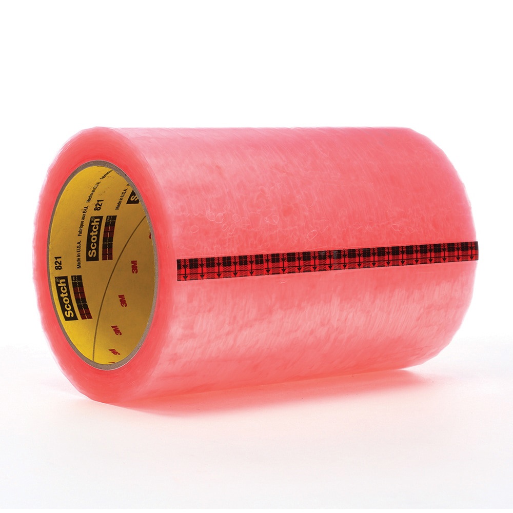 Box Sealing & Label Protection Tape; Tape Number: 821 ; Thickness (mil): 2.5000 ; Length (Yards - 2 Decimals): 72.00 ; Width (Inch): 6 ; UNSPSC Code: 31201500