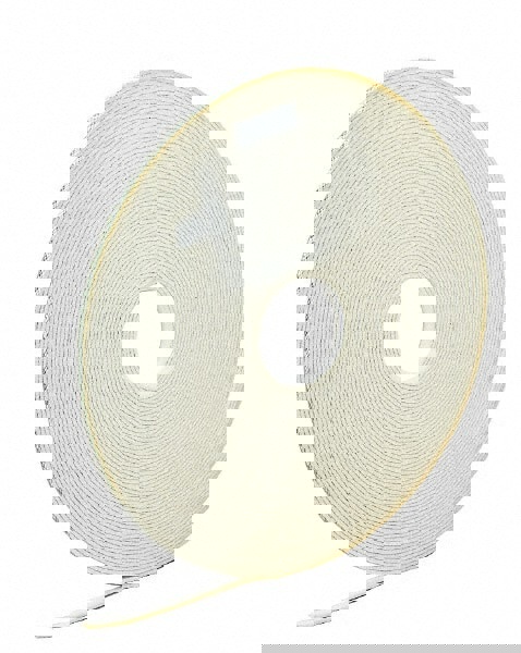 Off-White Double-Sided Urethane Foam Tape: 3/4