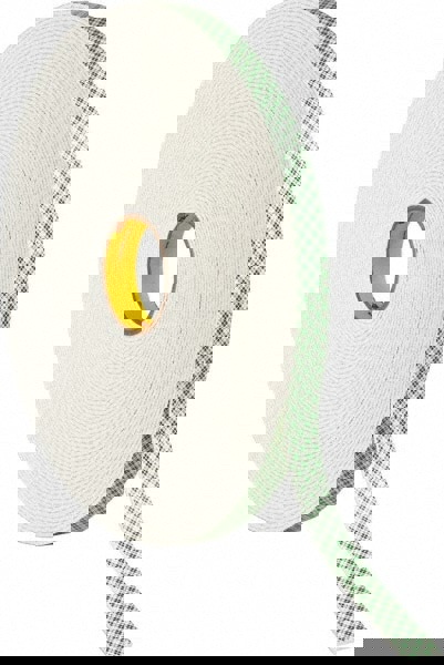 Off-White Double-Sided Urethane Foam Tape: 1