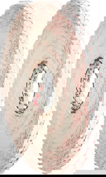 Dark Gray Double-Sided Acrylic Foam Tape: 1/2