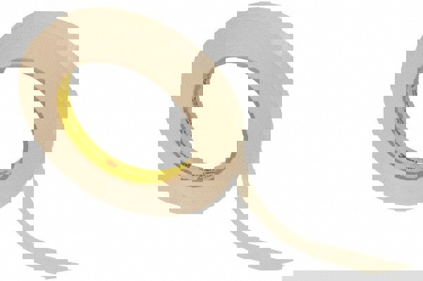 Masking Tape: 12 mm Wide, 60 yd Long, 6.3 mil Thick, Tan