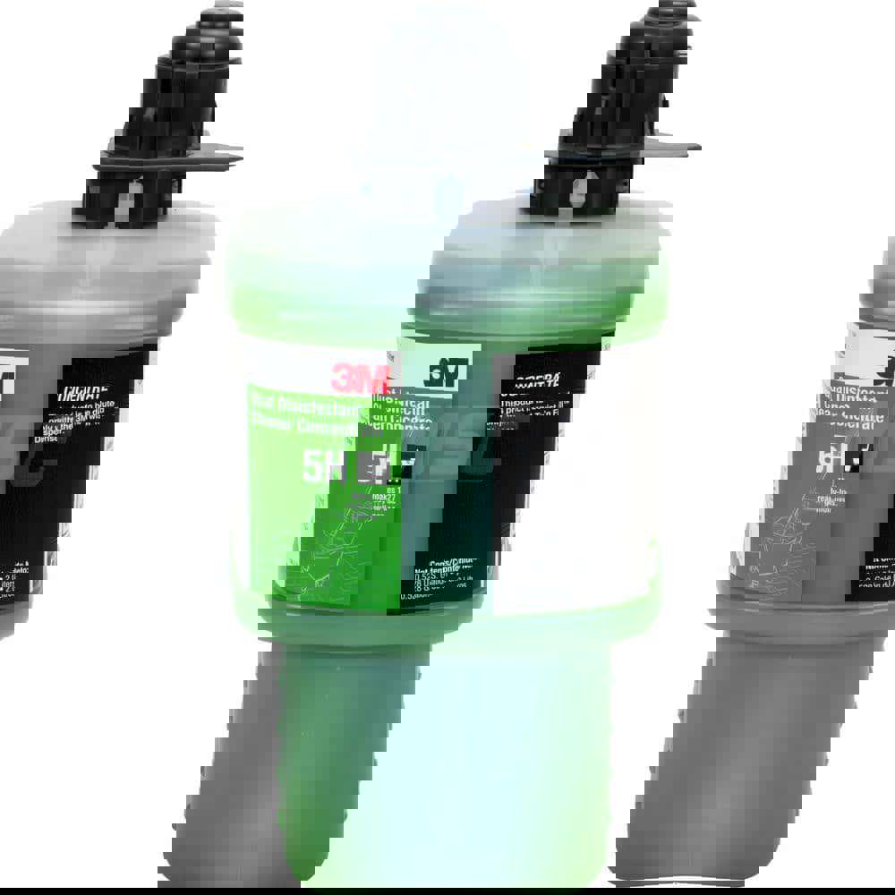 Quat Disinfectant Cleaner Concentrate 5H, Gray Cap, 2 L