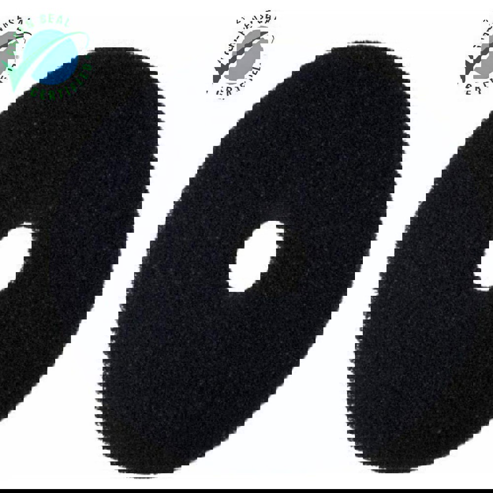 Floor Pads, Bonnets & Screens; Type: Stripper Pad ; Product Type: Floor Pad ; Material: Non-Woven Nylon; Non-Woven Polyester ; Grit Grade: Coarse ; Pad Color: Black ; Pad Length (Inch): 14