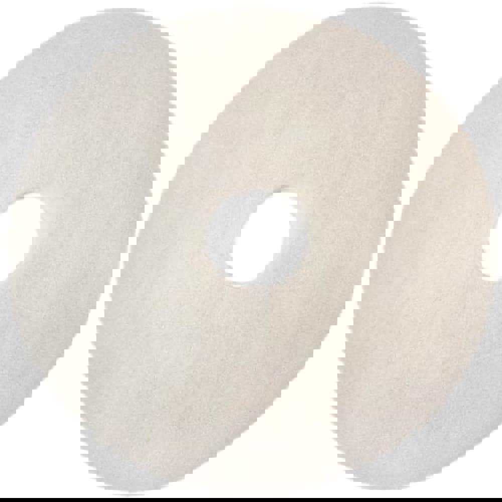 Floor Pads, Bonnets & Screens; Type: Polishing Pad ; Product Type: Floor Pad ; Material: Non-Woven Polyester ; Grit Grade: Fine ; Pad Color: White ; Pad Length (Inch): 13