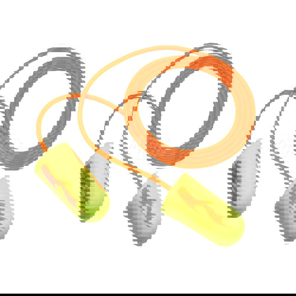 Earplug: 33dB, Foam, Bullet, Roll Down, Corded