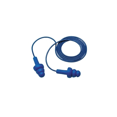 Earplugs; Disposable Or Reusable Plug: Reusable ; Attachment Style: Corded ; Plug Shape: Flanged ; Noise Reduction Rating (dB): 25.00 ; Plug Color: Yellow ; Plug Material: Elastomeric Polymer