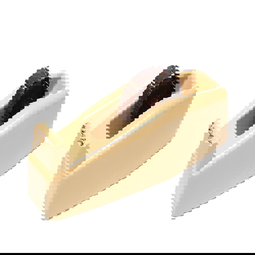 Table Top Tape Dispensers; Style: Single Roll ; Mount Type: Table; Desk ; Tape Width: 1 in ; Tape Core Diameter: 3in ; Dispenser Material: Plastic ; Tape Diameter: 5-3/8