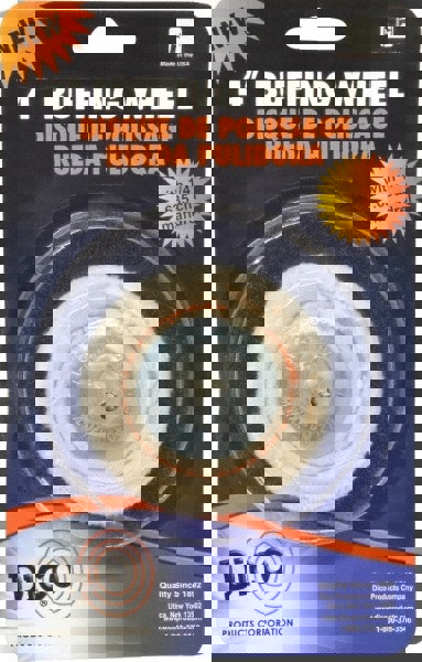 Mounted Cushion Sewn Buffing Wheel: 3