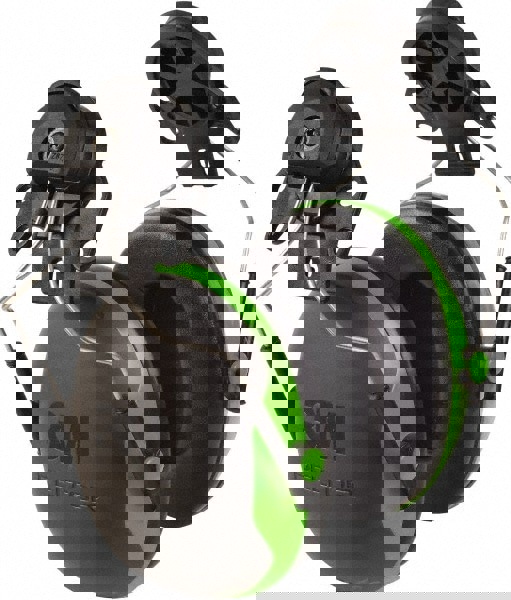 Earmuffs: 21 dB NRR Behind the Neck, 21 dB NRR Under the Chin, Foam Cushion