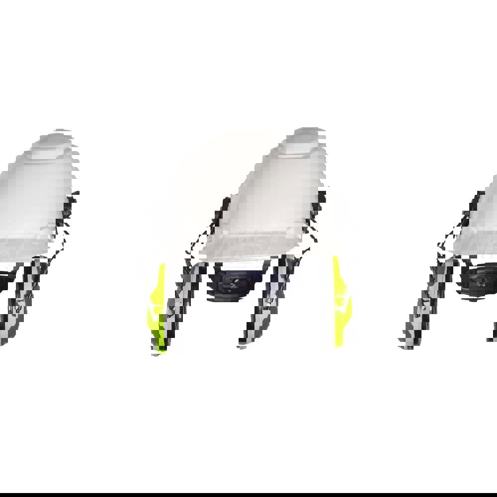 Earmuffs: Listen-Only, 25 dB NRR Behind the Neck, 25 dB NRR Under the Chin, Foam Cushion