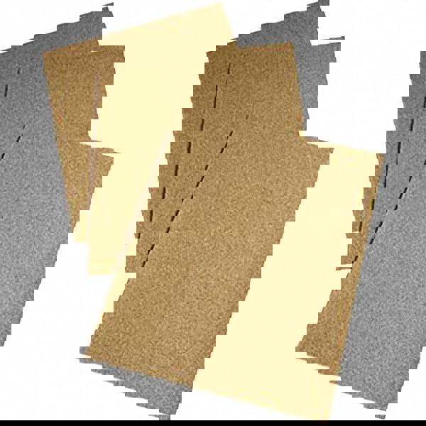 Sanding Sheet: 80 Grit, Aluminum Oxide