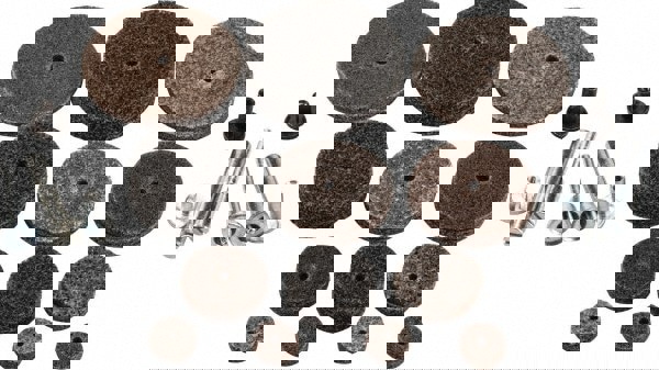 30 Piece Deburring Wheels Kit