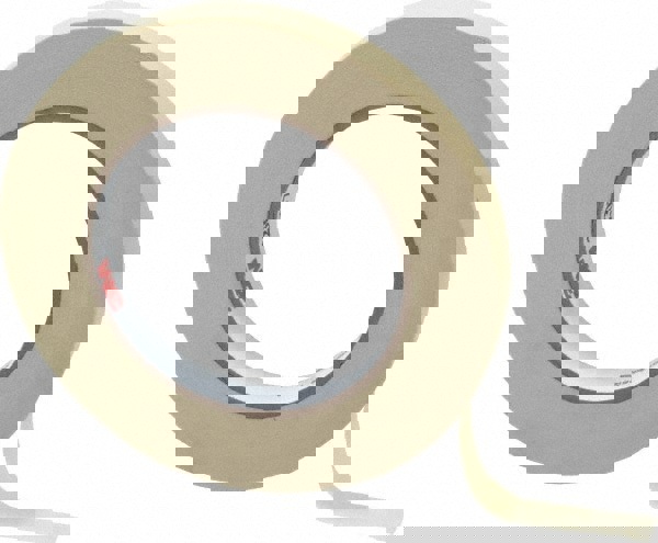 Masking Tape: 12 mm Wide, 60 yd Long, 5.2 mil Thick, Tan