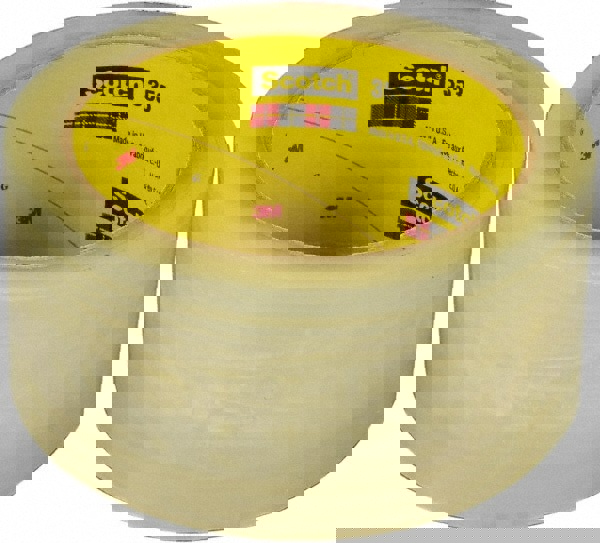 Packing Tape: Clear, Rubber Adhesive