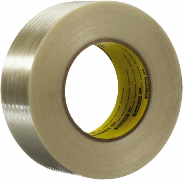 Filament & Strapping Tape; Type: Filament Tape ; Color: Clear ; Width (Inch): 1/2 ; Thickness (mil): 7.7000 ; Tape Number: 880 ; Length (Yards - 2 Decimals): 60.00