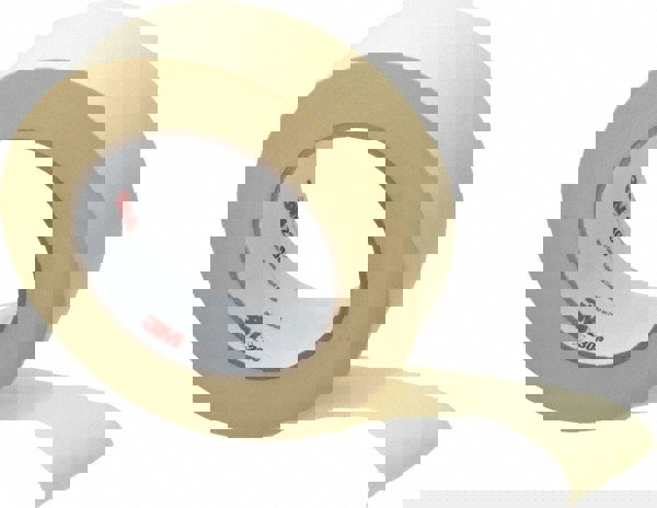 Masking Tape: 38 mm Wide, 60 yd Long, 5.3 mil Thick, Tan