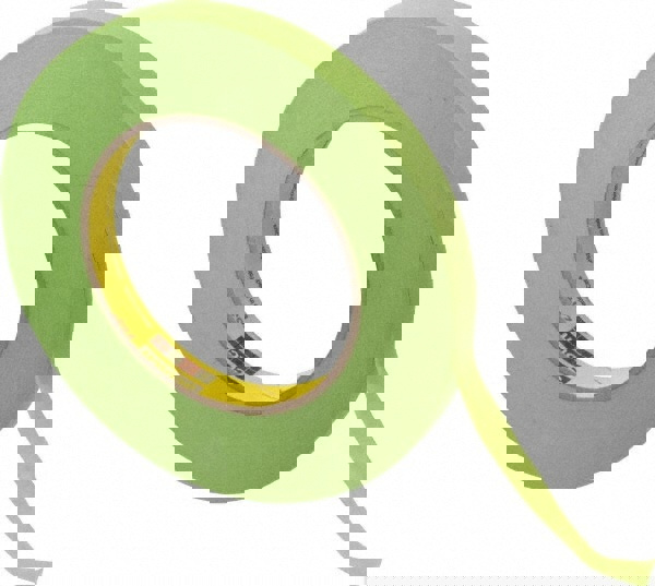 Masking Tape: 12 mm Wide, 60 yd Long, 6.7 mil Thick, Green