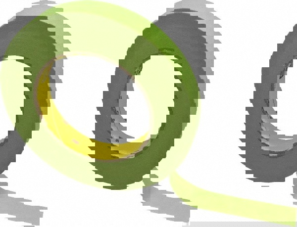 Masking Tape: 18 mm Wide, 60 yd Long, 6.7 mil Thick, Green