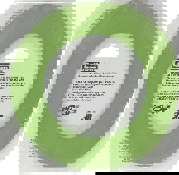 Masking Tape: 6 mm Wide, 60 yd Long, 6.7 mil Thick, Green