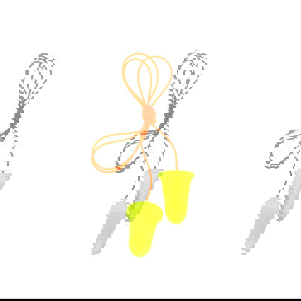 Earplug: 33dB, Foam, Bell, Roll Down, Corded