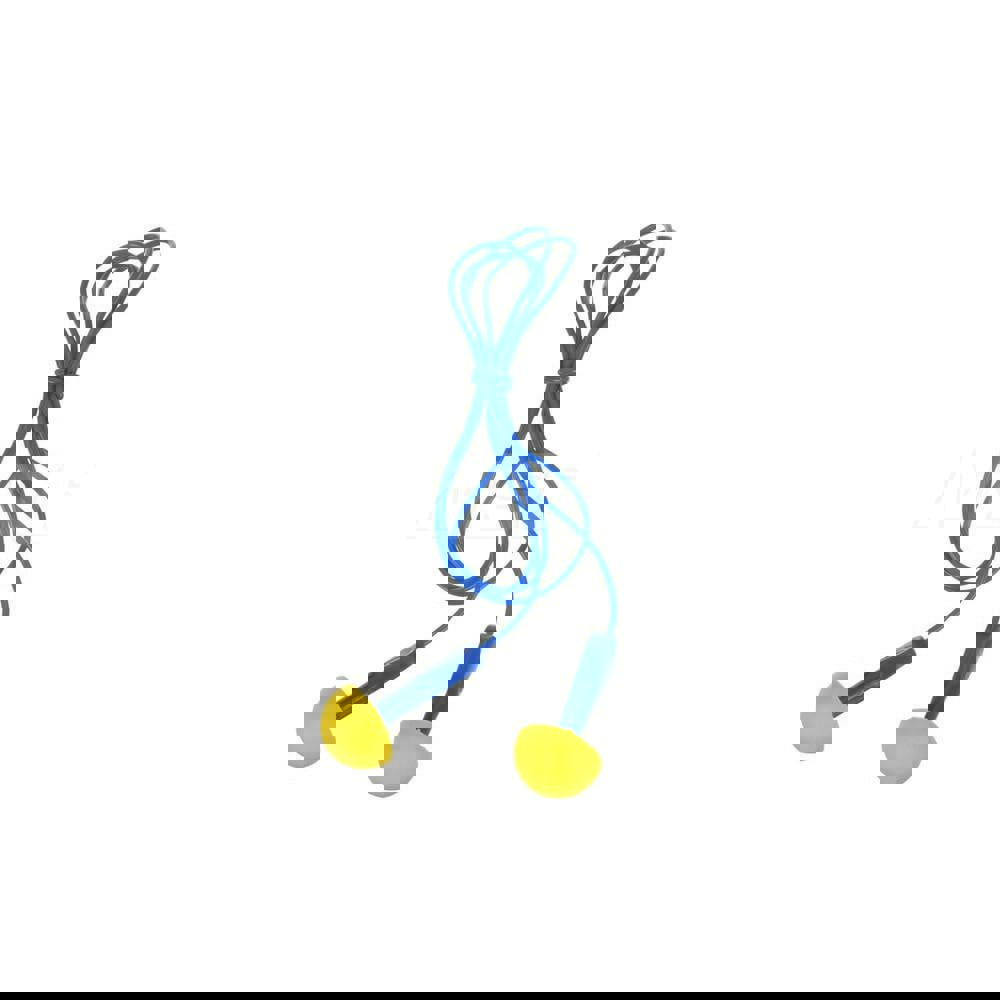 Earplug: 26dB, Foam, Round, Push-In Stem, Corded