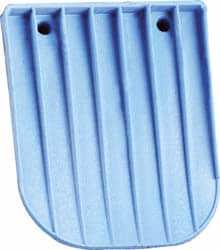 Facepiece Exhalation Valve: Silicone, White, Use with Welding & Grinding Shields
