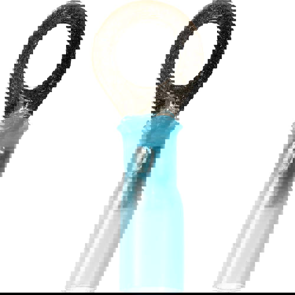 Circular Ring Terminal: Partially Insulated, 16 to 14 AWG, Crimp Connection