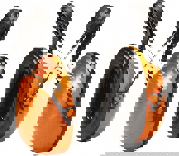 Earmuffs: Listen-Only, 23 dB NRR Behind the Neck, 23 dB NRR Under the Chin, Foam Cushion