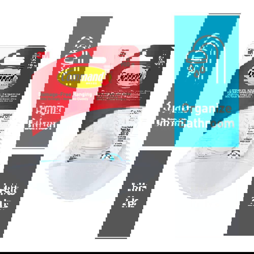 Soap Dishes; Material: Plastic ; Mount Type: Adhesive ; Overall Length: 3.18 ; Overall Width: 5 ; Finish: Plastic ; Overall Depth: 4.4in