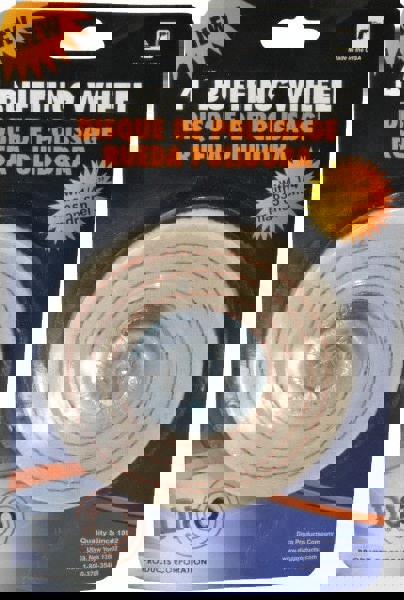 Mounted Spiral Sewn Buffing Wheel: 4