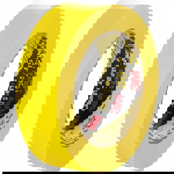 Masking Tape: 36 mm Wide, 55 m Long, 6.3 mil Thick, Yellow