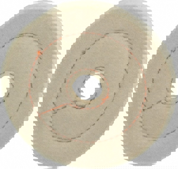 Unmounted Cushion Sewn Buffing Wheel: 6