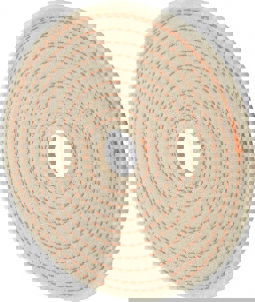 Unmounted Spiral Sewn Buffing Wheel: 6