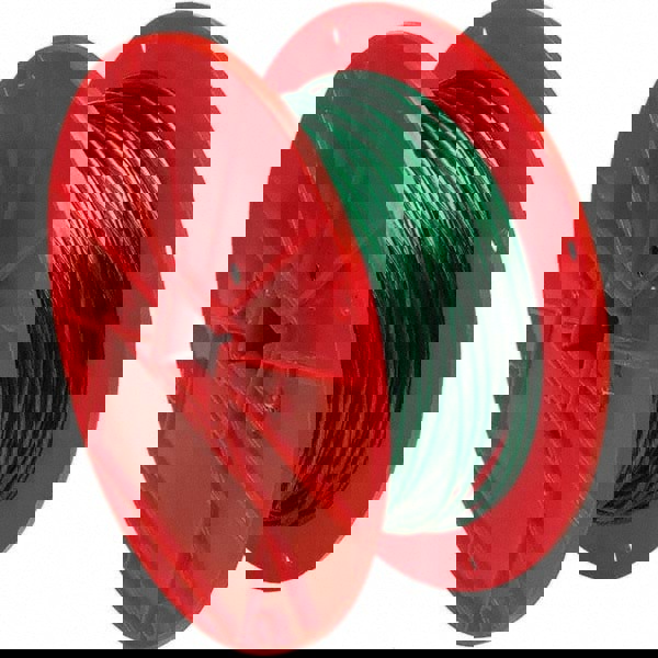 Wire Rope & Cable; Product Type: Cable ; Breaking Strength (Lb.): 28 ; Bare Diameter (Fractional Inch): 1/16 ; Length Ft.: 250.00 ; Diameter (Inch, Fraction): 1/16 ; Strand Type: 1 x 7 Iron Wire