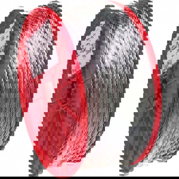 Wire Rope & Cable; Product Type: Cable ; Breaking Strength (Lb.): 96 ; Bare Diameter (Fractional Inch): 1/16 ; Length Ft.: 500.00 ; Diameter (Inch, Fraction): 1/16 ; Strand Type: 7 x 7