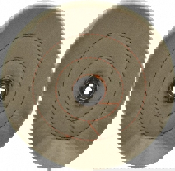 Unmounted Cushion Sewn Buffing Wheel: 8