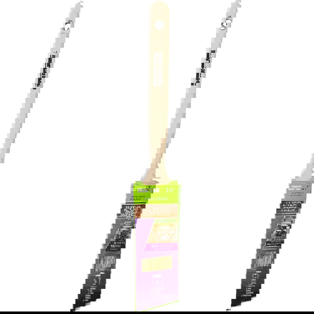 Paint Brush: White China, Natural Bristle