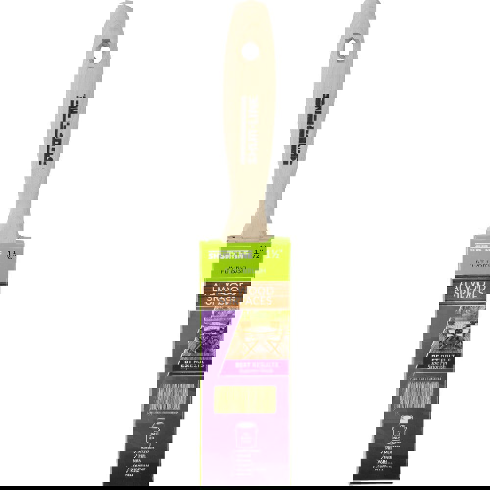 Paint Brush: White China, Natural Bristle