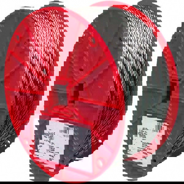 Wire Rope & Cable; Product Type: Cable ; Breaking Strength (Lb.): 1280 ; Bare Diameter (Fractional Inch): 1/4 ; Length Ft.: 250.00 ; Diameter (Inch, Fraction): 1/4 ; Color: Gray