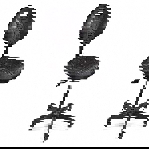 Task Chair: Polyurethane, Black